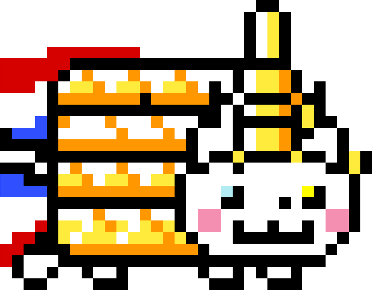 Nyan_ Cat_ Pixel_ Art