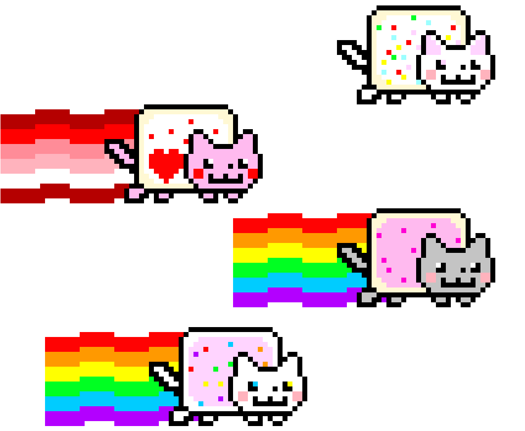 Nyan_ Cat_ Variations_8bit