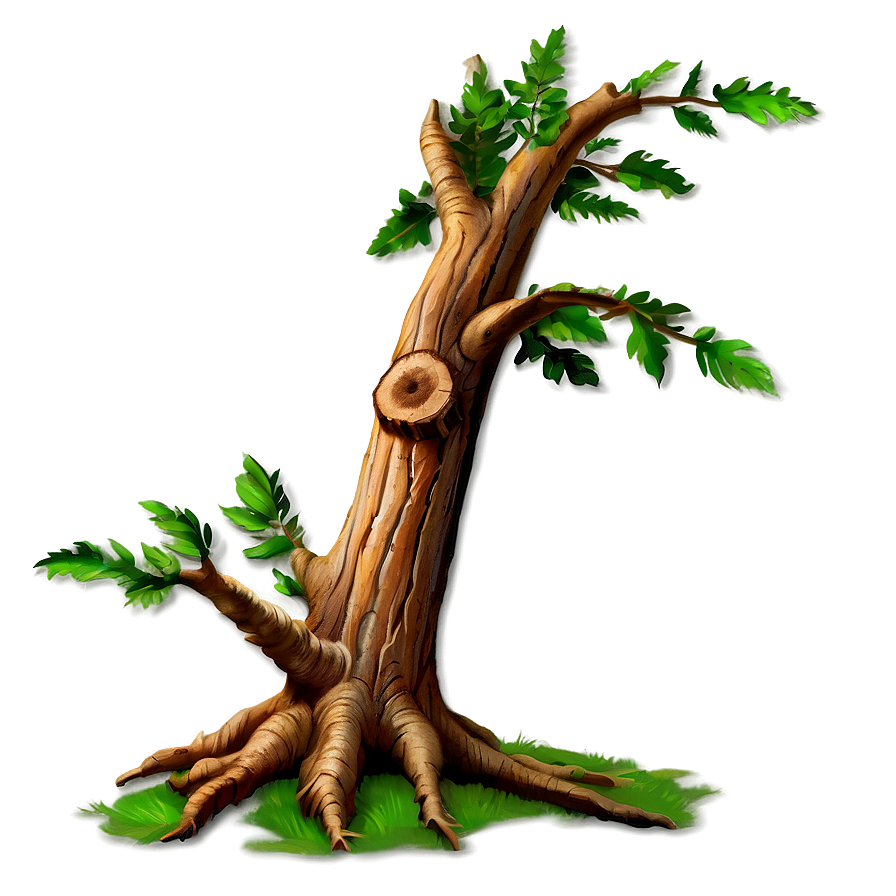 Oak Tree Log Png 05252024