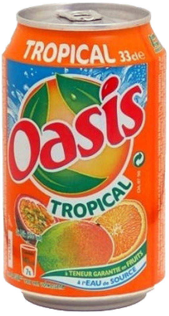 Oasis Tropical Drink Can
