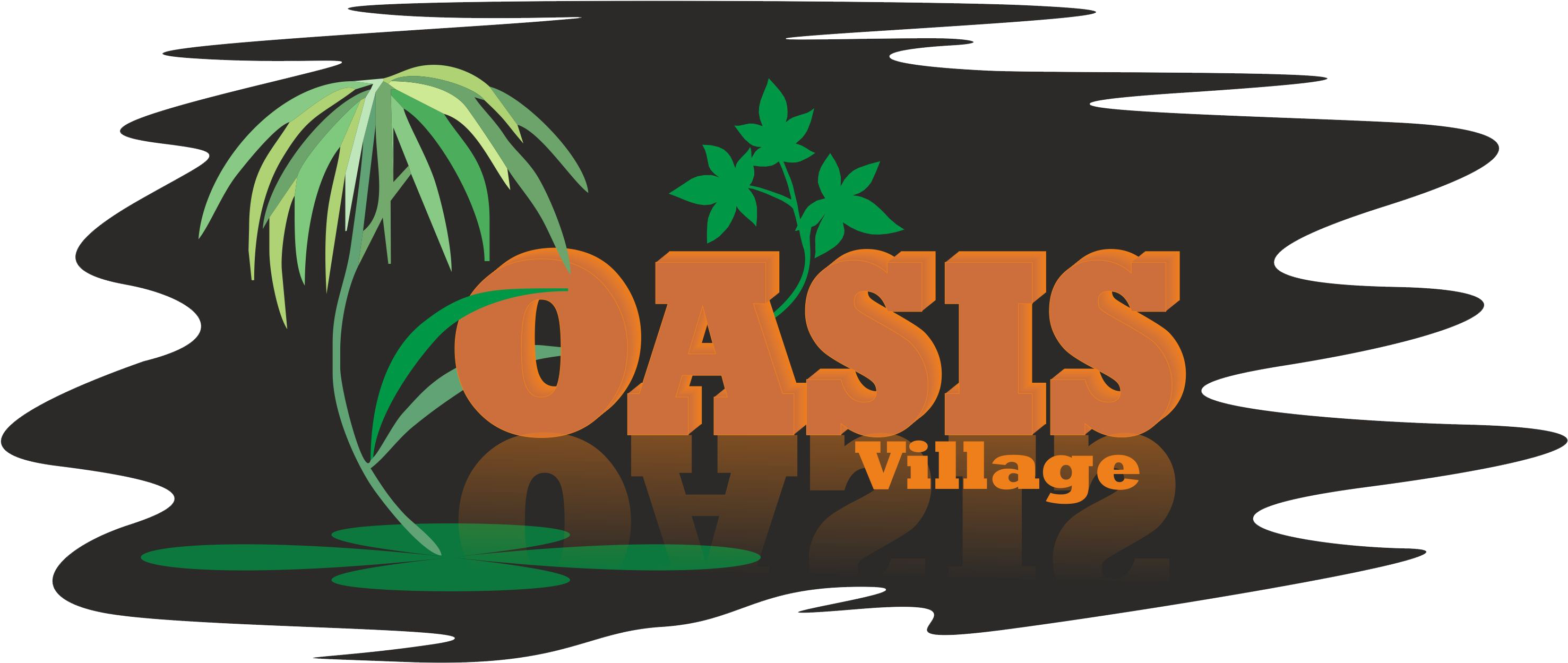 Oasis Village Graphic Logo