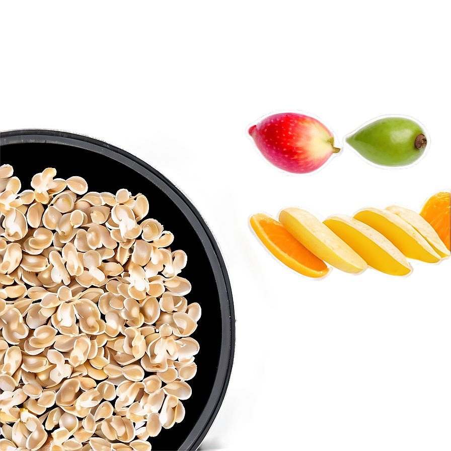 Oats With Fruits Png Vcm51