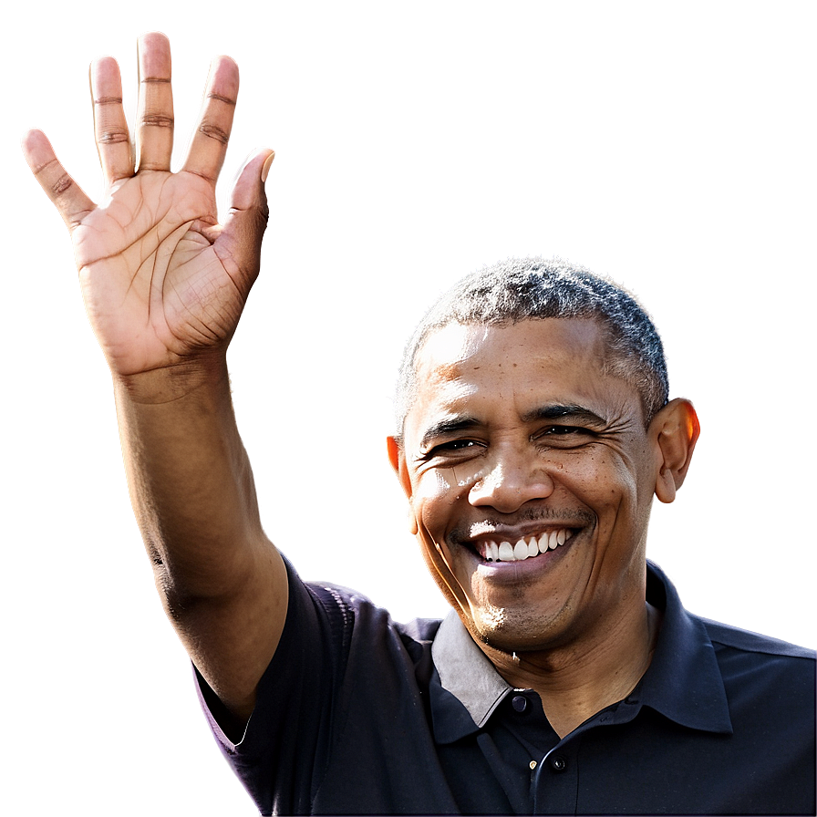 Obama Farewell Wave Png 74