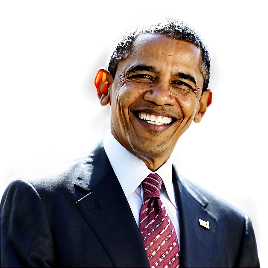 Obama Official Portrait Png Not