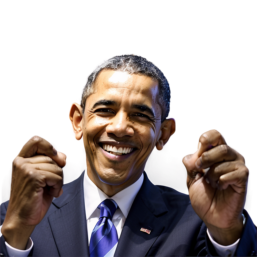 Obama Smiling Png Nyu