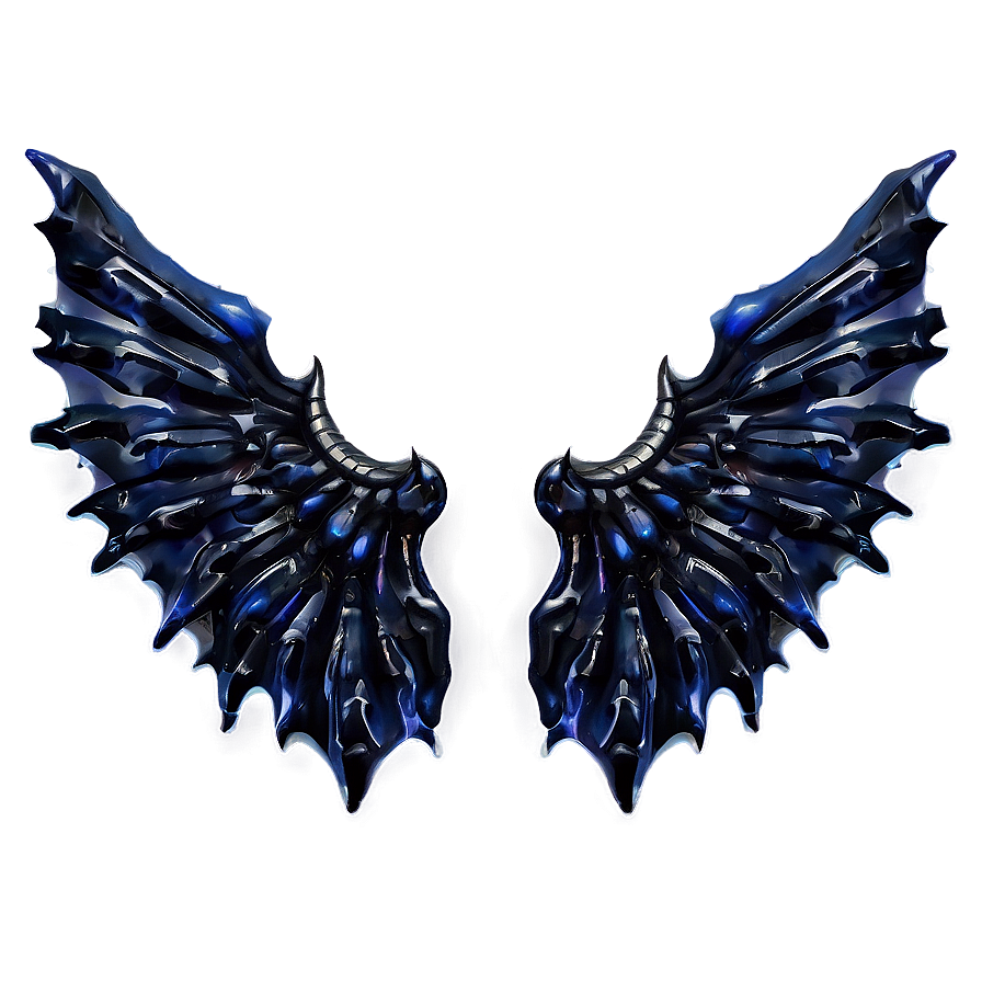 Obsidian Demon Wings Png 14