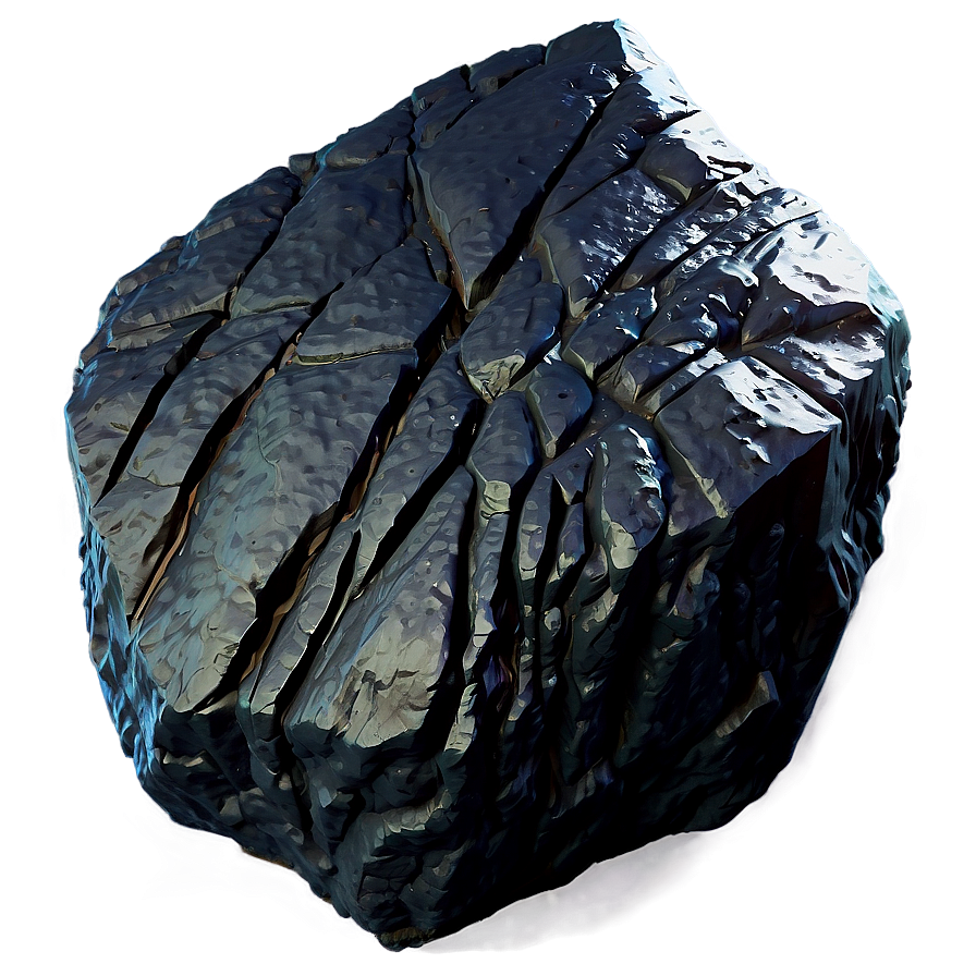 Obsidian Rock Texture Png 06272024