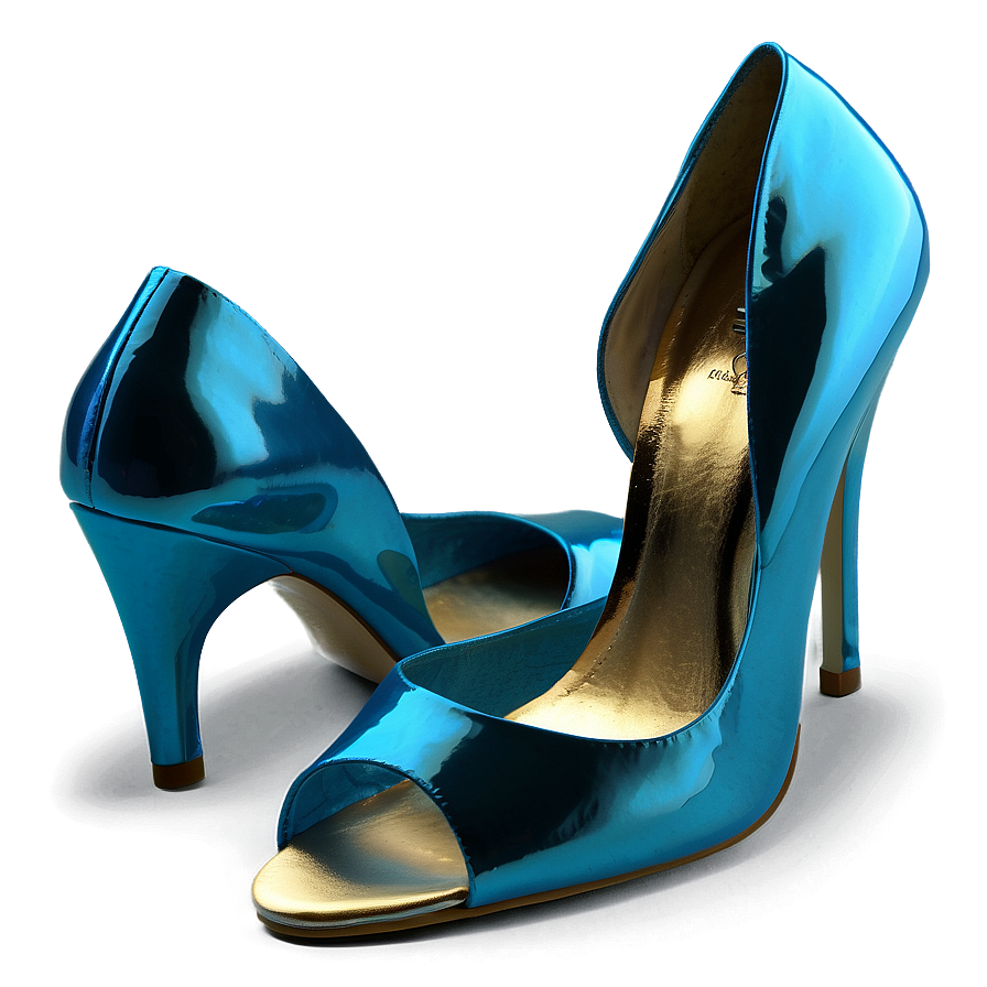 Ocean Blue Heels Png 35