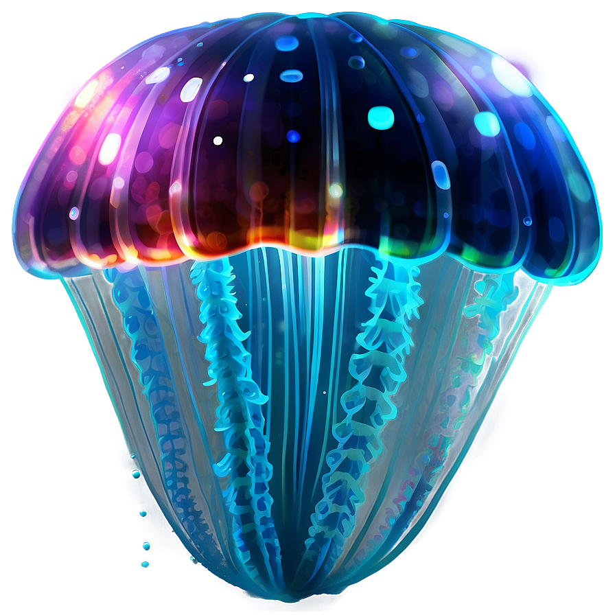 Ocean Jellyfish Glow Png 05212024