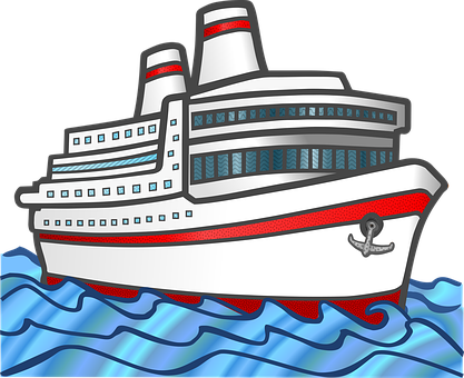 Ocean Liner Illustration