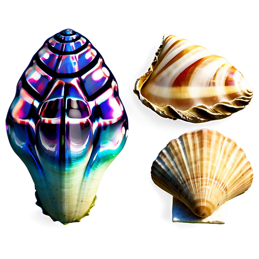Ocean Seashell Collection Png Egh