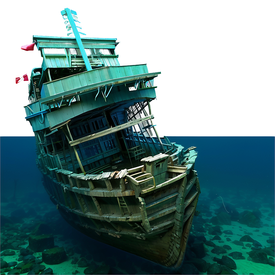 Ocean Shipwreck Mystery Png 18