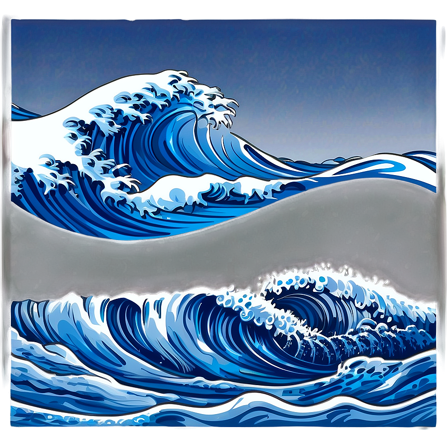 Ocean Wave Drawing Png Gfh51