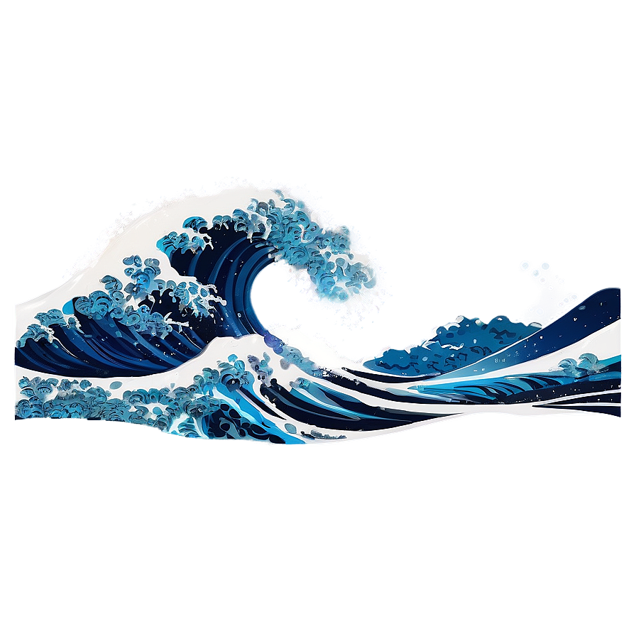 Ocean Wave Night Png 1