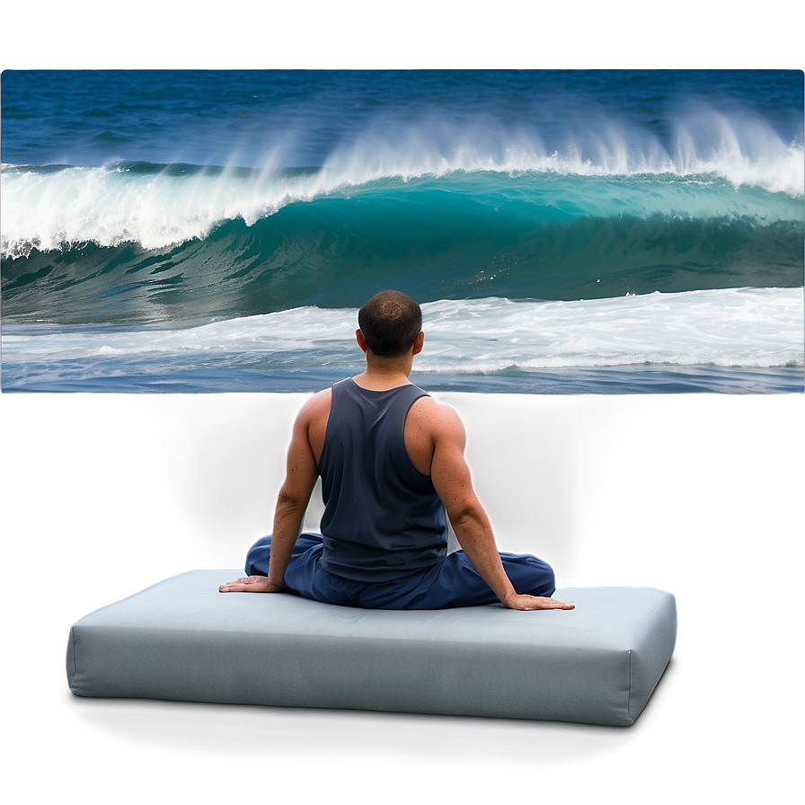 Ocean Waves Meditation Png 05232024
