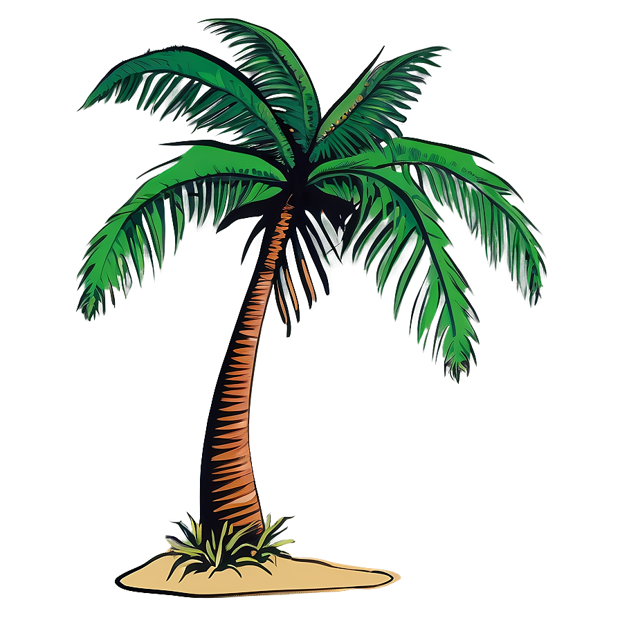 Oceanfront Palm Silhouette Png 40