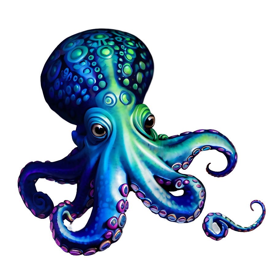 Octopus Silhouette Png 05062024