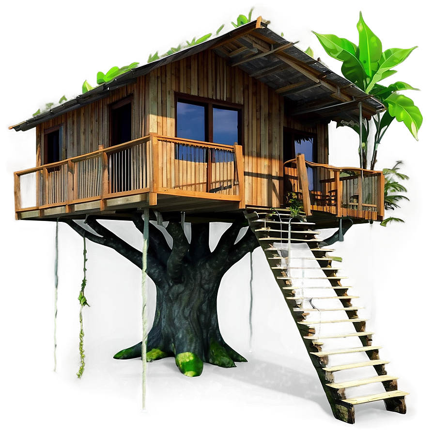 Off-grid Treehouse Living Png Hnx31