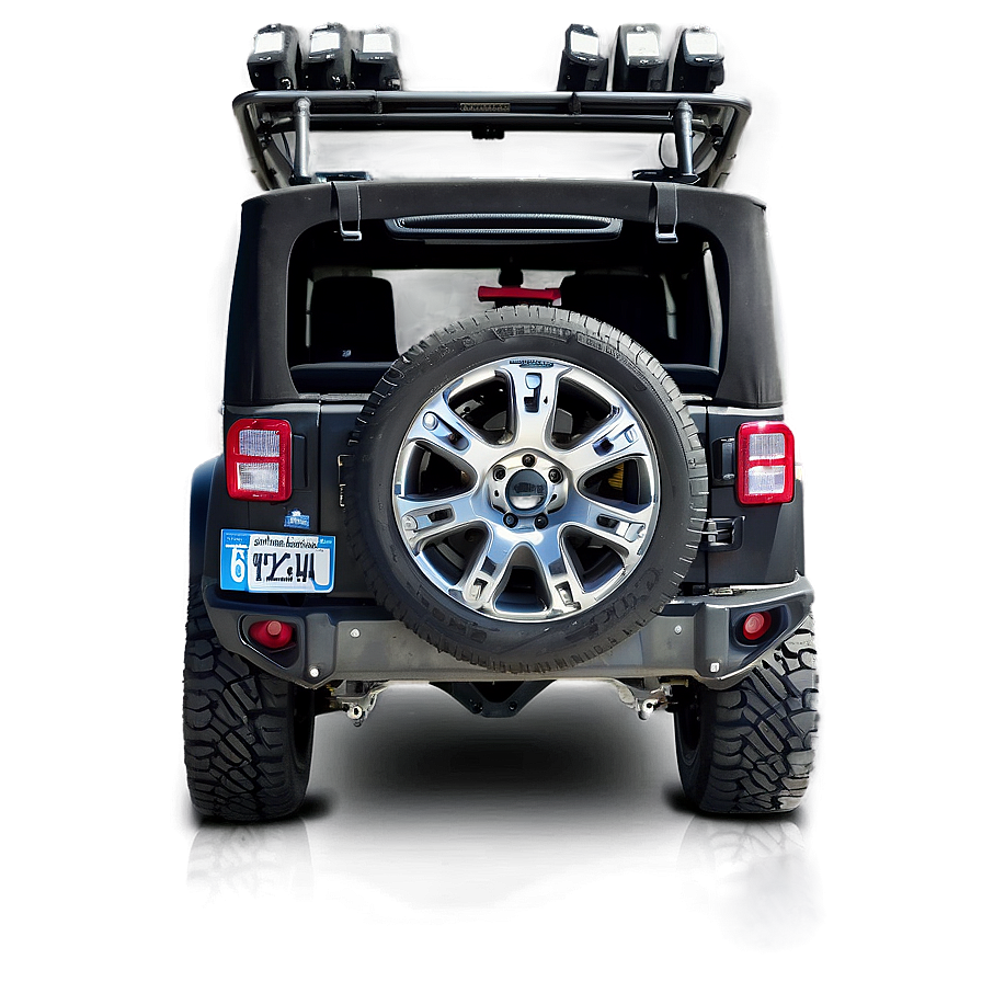 Off-road Jeep Back Png 06262024