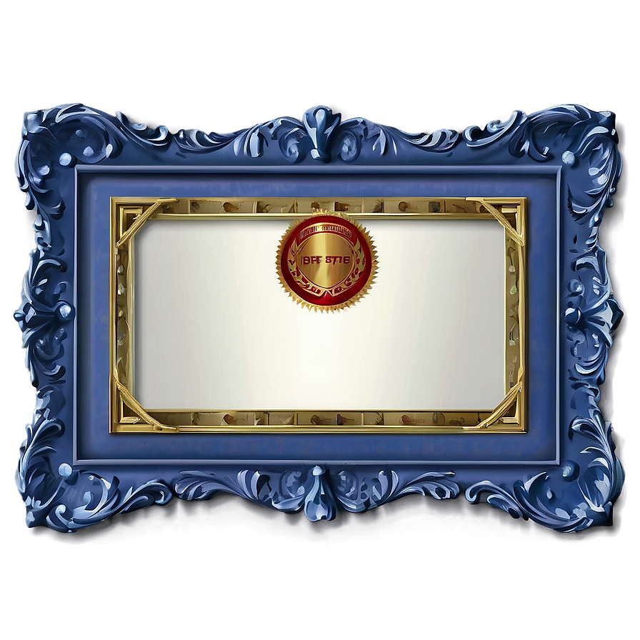 Office Certificate Frame Png 29