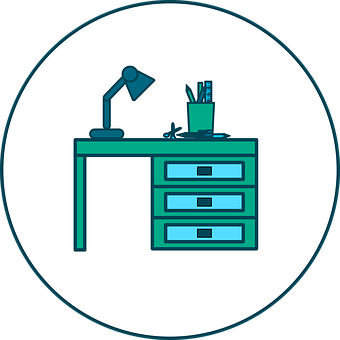 Office Desk Icon