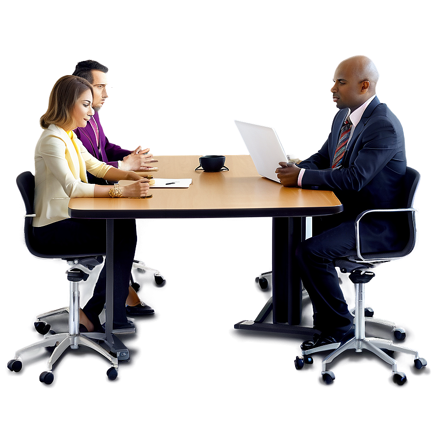 Office Meeting Table Png Uru