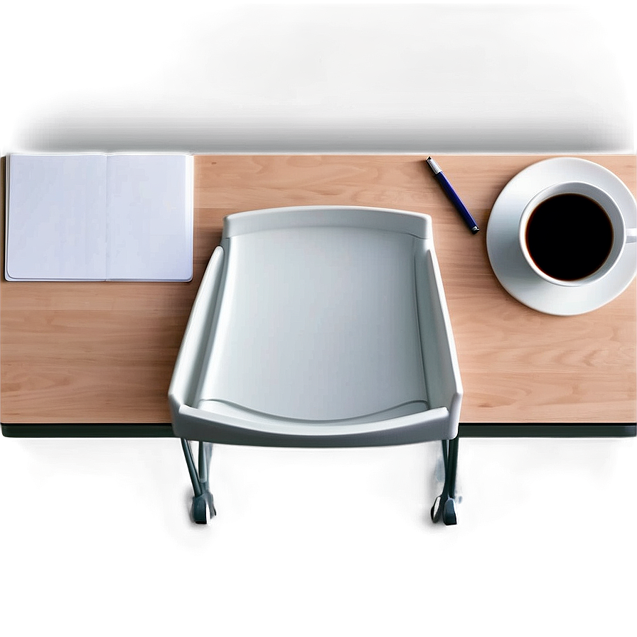 Office Table Top View Png 13