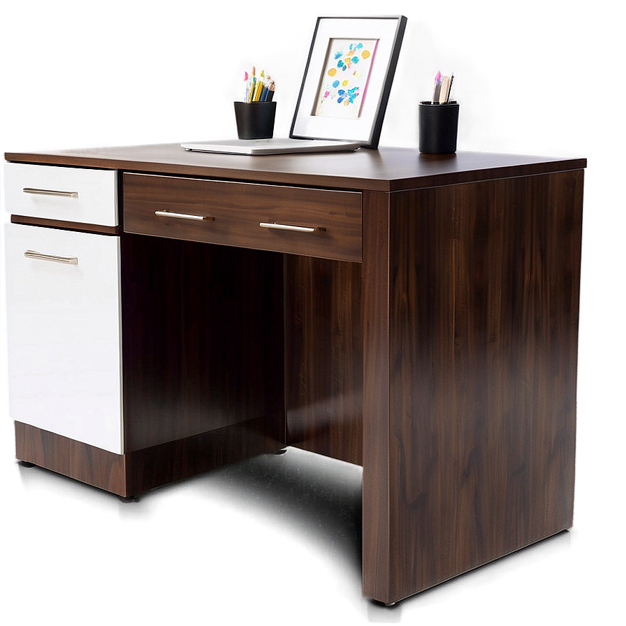 Office Table With Storage Png Dap13