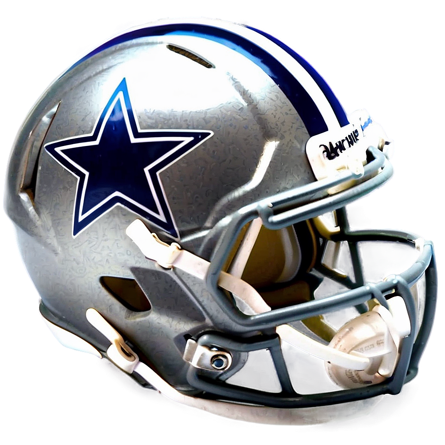 Official Cowboys Football Helmet Png Kul30