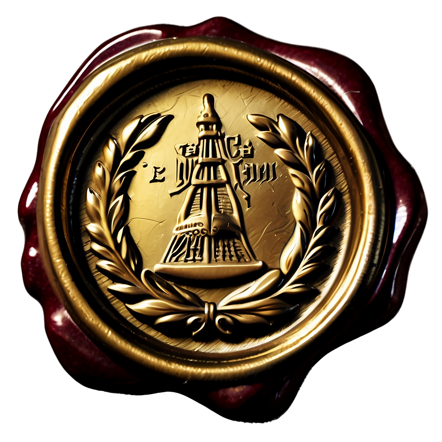 Official Wax Seal Png 41