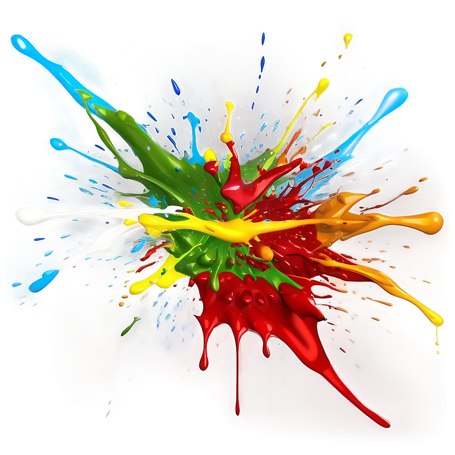 Oil Paint Splatter Png 05042024