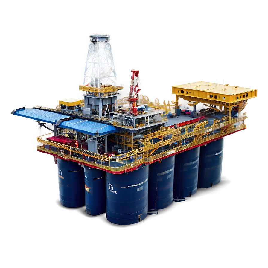 Oil Production Platform Png 41