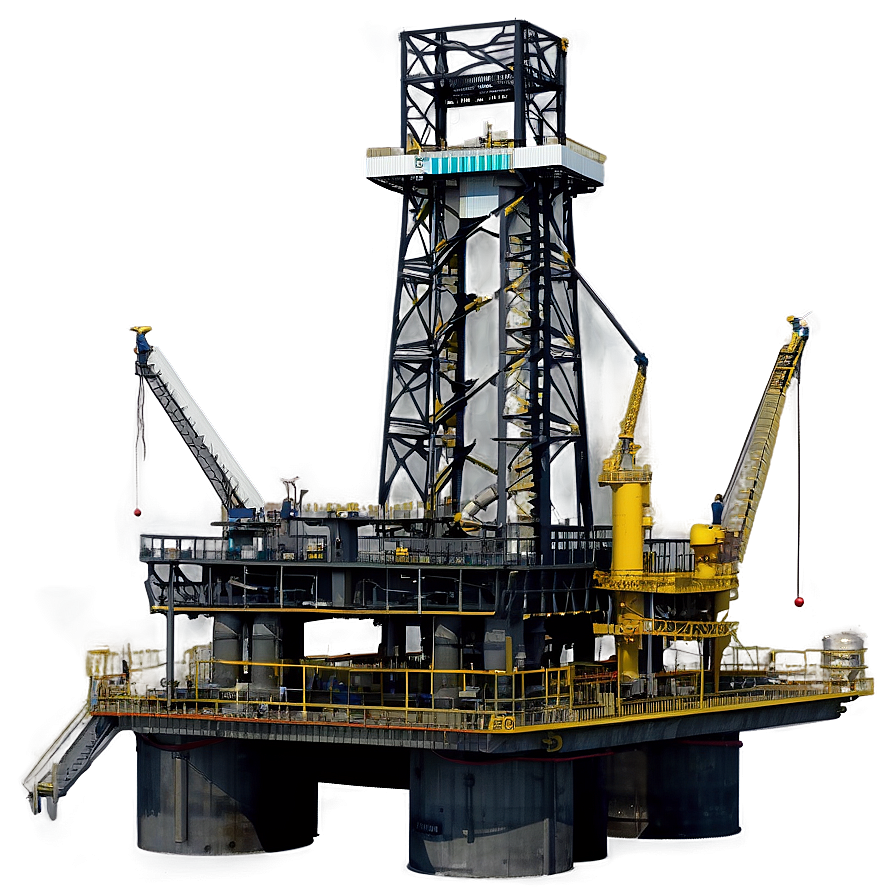 Oil Production Platform Png Lom