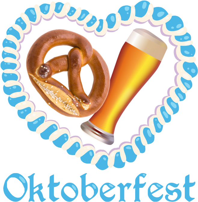 Oktoberfest Pretzeland Beer Graphic