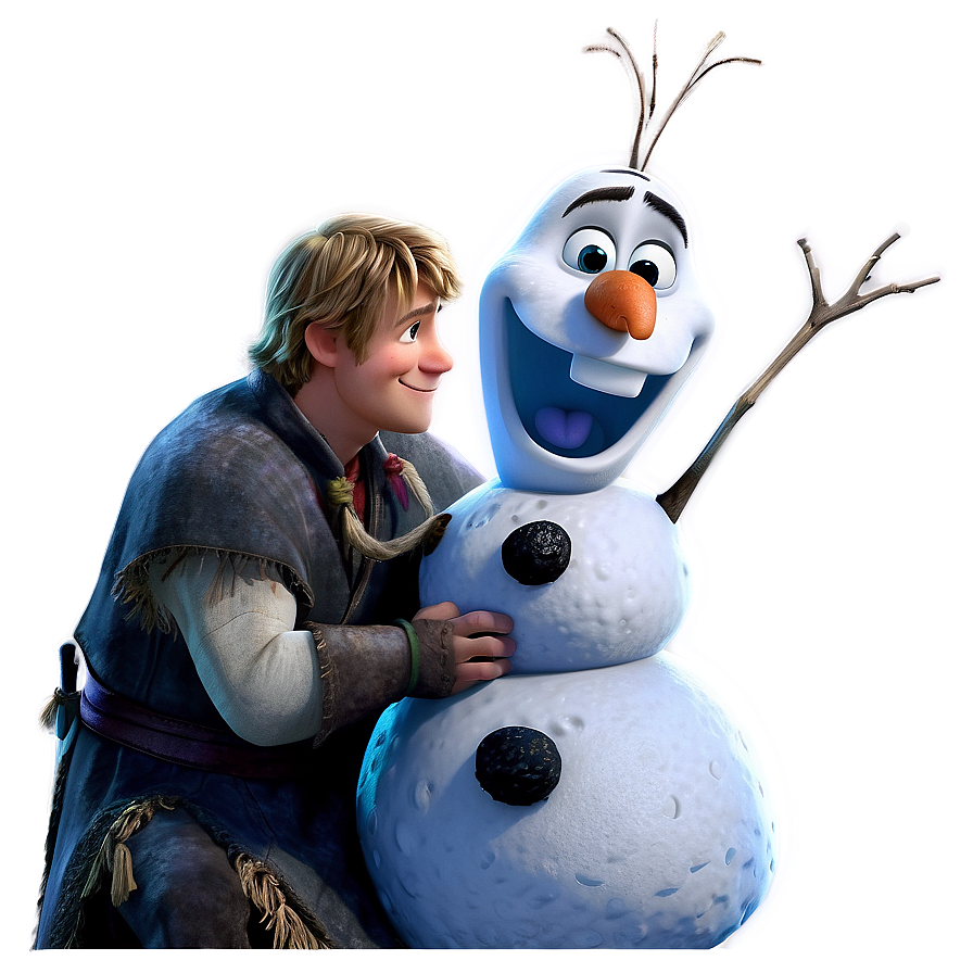 Olaf And Kristoff Bromance Png Plt