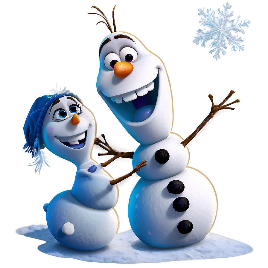 Olaf And Snowgies Png 05232024