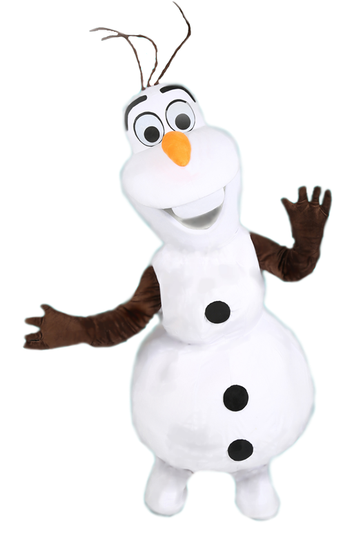 Olaf Frozen Character Waving