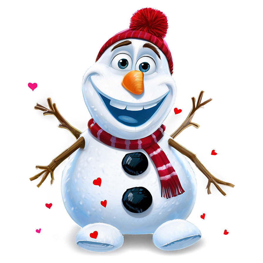 Olaf In Love Png 86