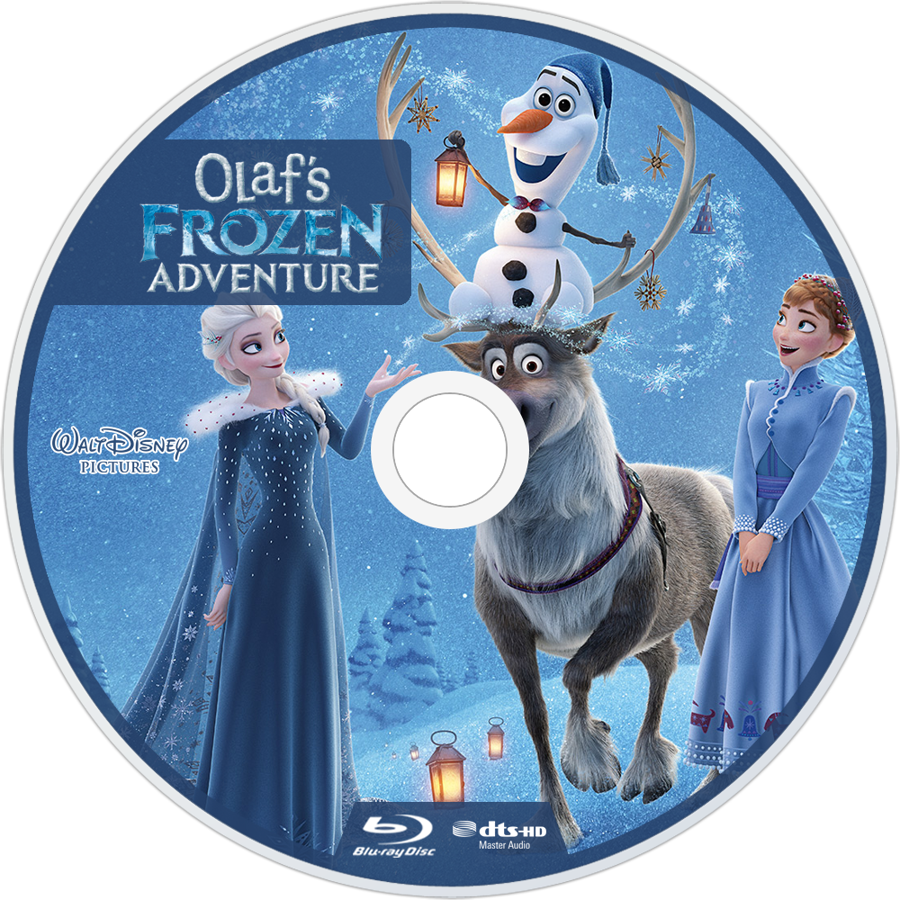 Olafs Frozen Adventure Blu Ray Disc