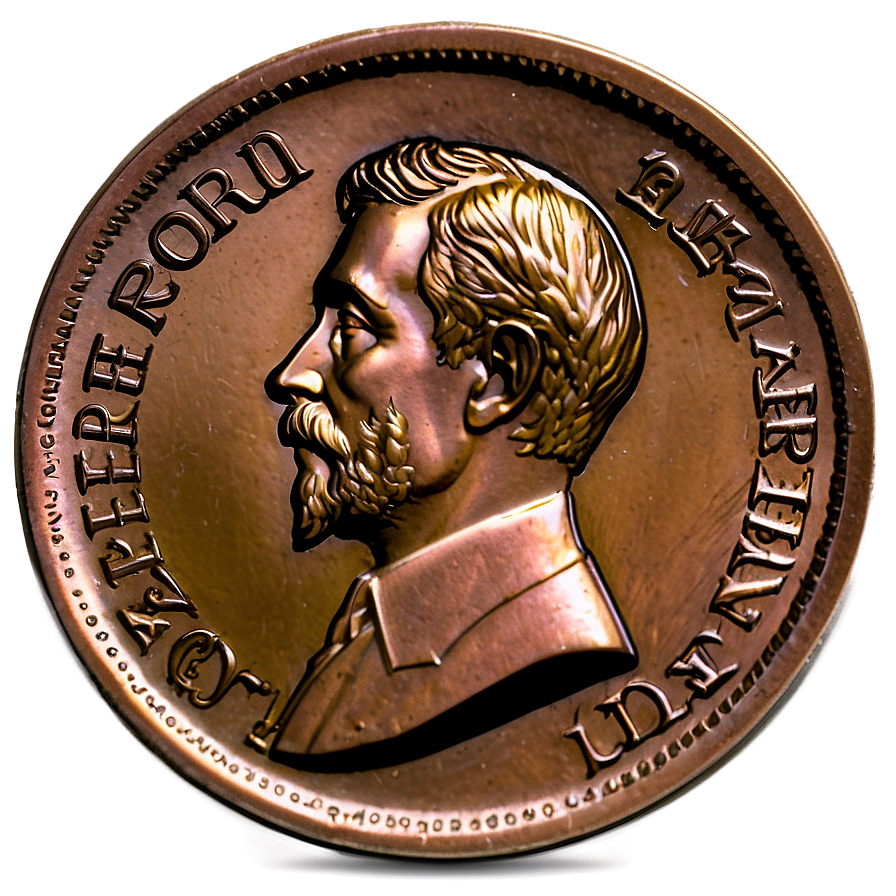 Old British Penny Png 97