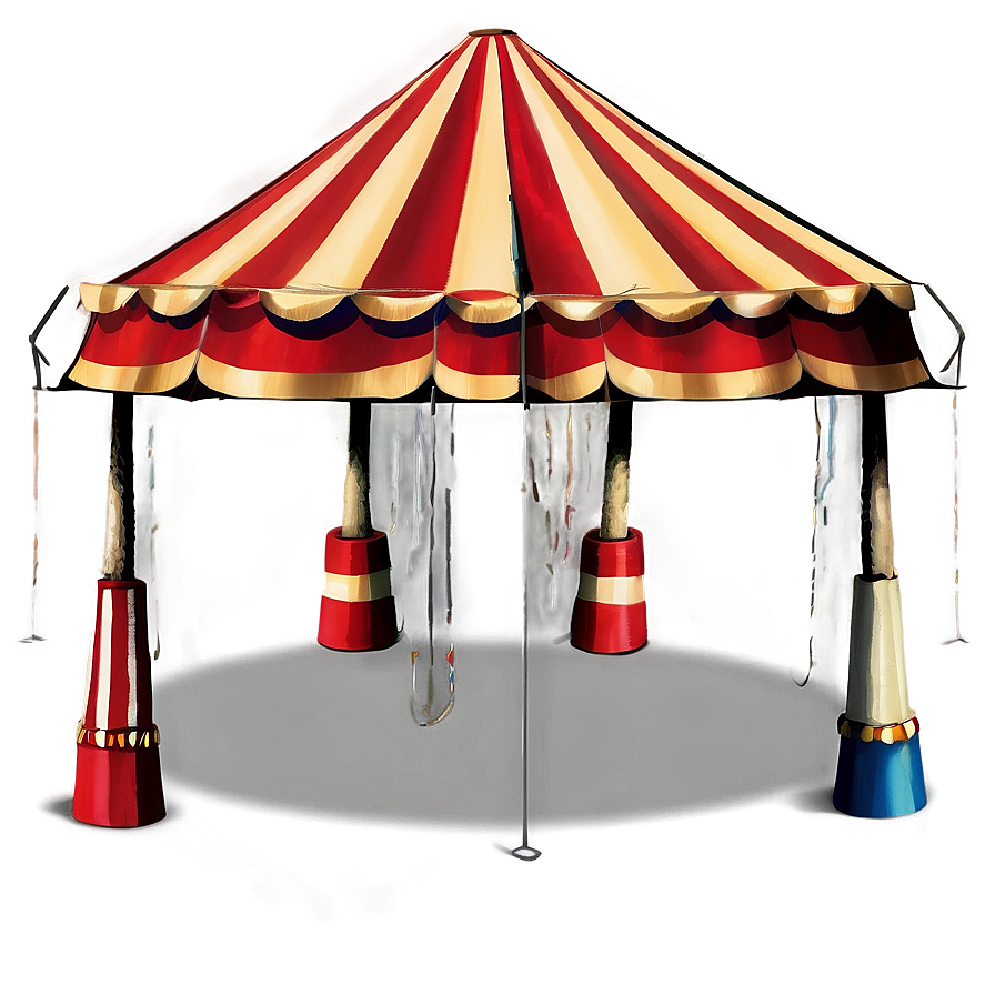 Old-fashioned Circus Tent Png 06132024