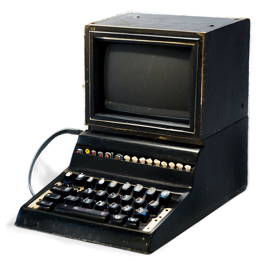 Old-fashioned Computer Png Cyt