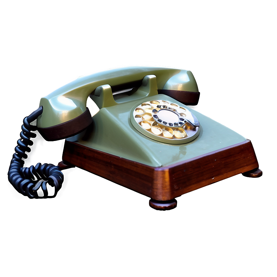 Old Fashioned Desk Phone Png 61