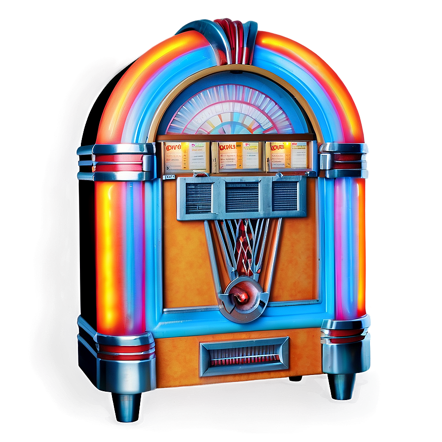 Old-fashioned Jukebox Png 06112024