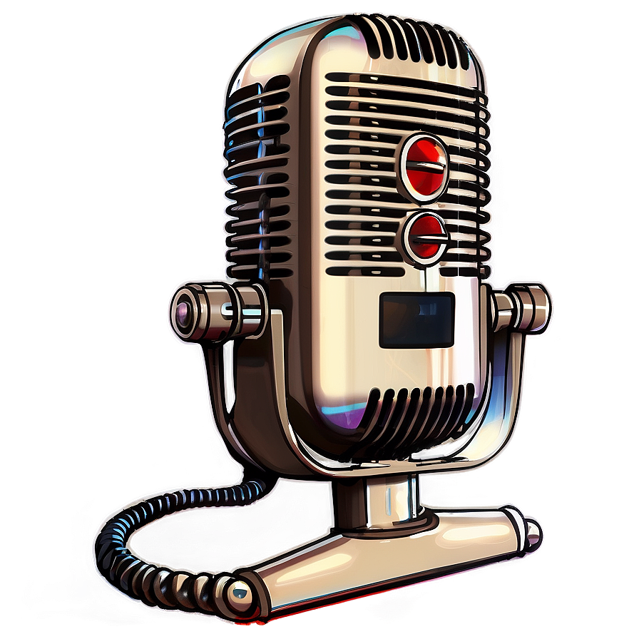 Old Fashioned Microphone Png 44