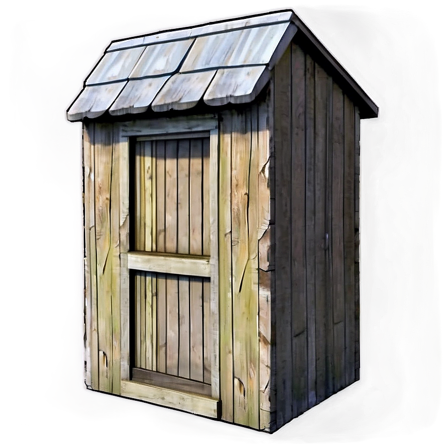 Old-fashioned Outhouse Model Png Bro49