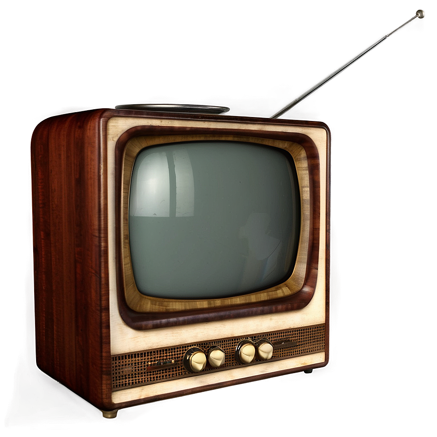 Old Fashioned Television Png 74