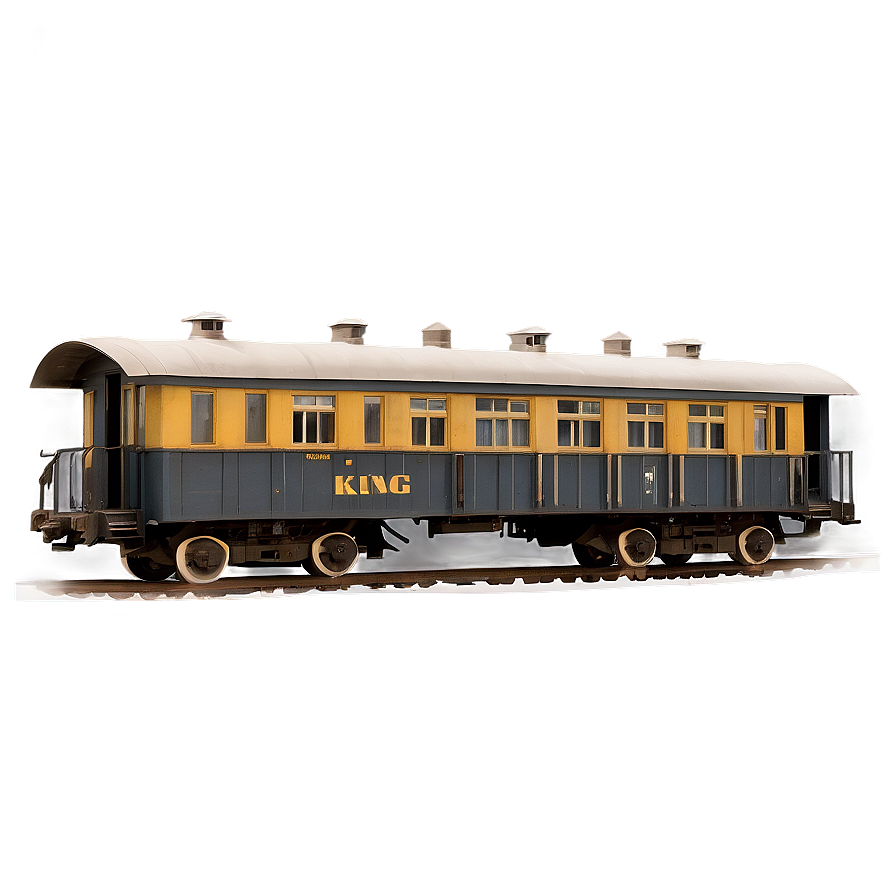 Old-fashioned Train Car Png Qiy71