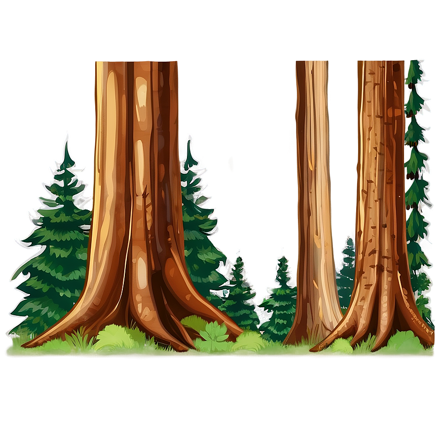 Old-growth Forest Clipart Png Kik