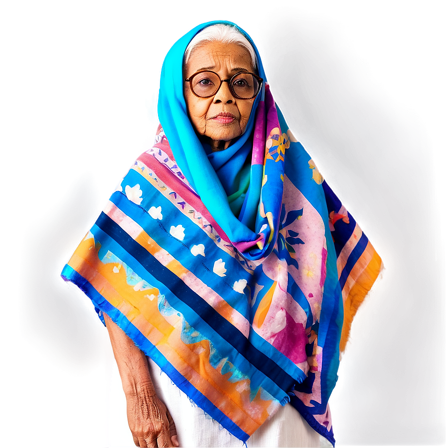 Old Lady With Shawl Png Htx38